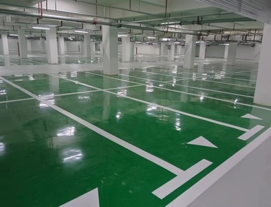 太原太原小区停车场标线